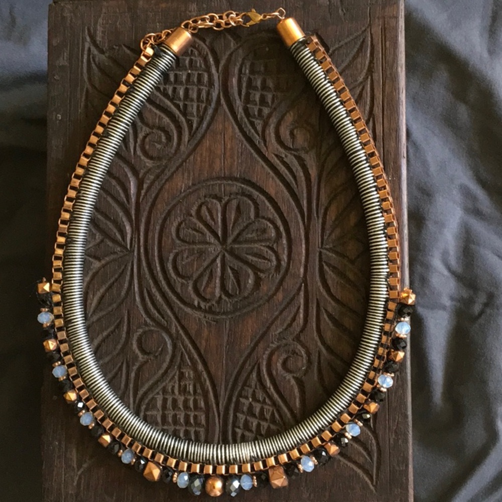 3 for $15 Statement necklace in copper tones